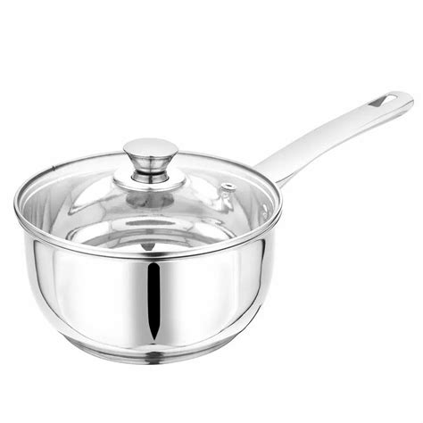 2 Pieces Stainless Steel Lid Sauce Pan, For Home, Capacity: 1.5L at Rs ...