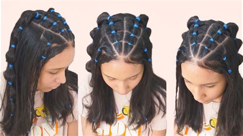 Penteado Fácil Com Liguinha