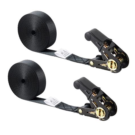 GAITWIN 2pcs Endless Ratchet Tie Downs Straps; Load Capacity: 900lbs ...