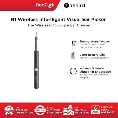 Bebird R1 Wireless Intelligent Visual Ear Stick Smart Visual Ear Picker