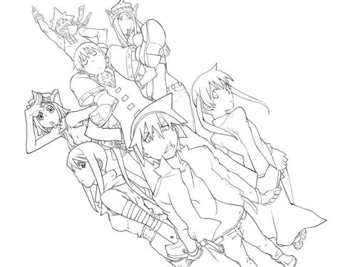 Dibujos De Soul Eater Imprimible Para Colorear Para Colorear Pintar E