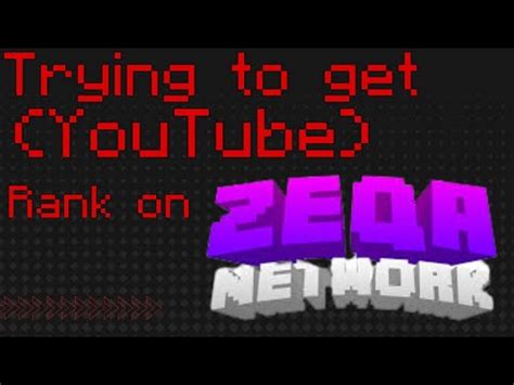 Trying To Get YouTube Rank On Zeqa Net Zeqa Net YouTube