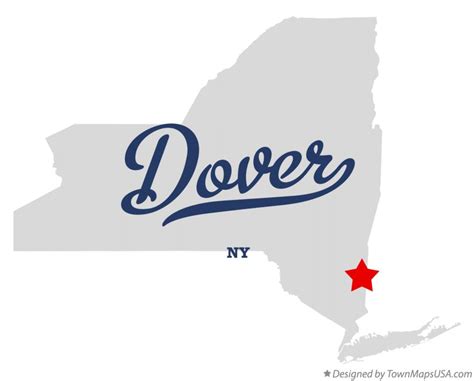 Map of Dover, NY, New York