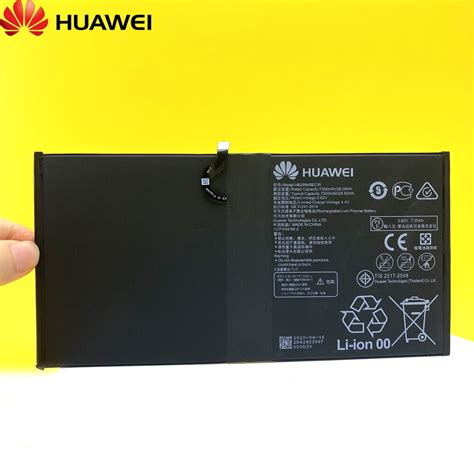 Huawei Hb Ecw Tablette Batterie Pour Huawei Mediapad M Pro