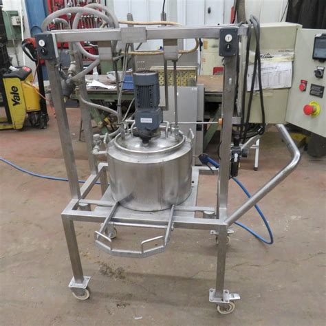 Stainless Steel Mixing Vessel Double Jacket Litre