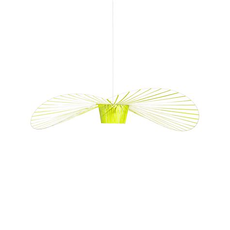 Suspension VERTIGO NEON Édition limitée Jaune fluo PETITE FRITURE SILVERA