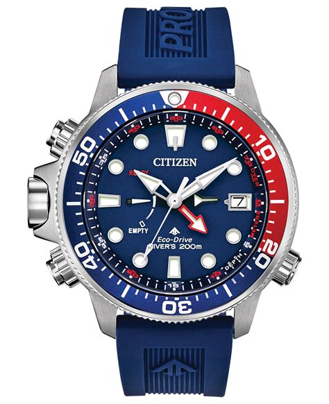 Citizen Promaster Aqualand Eco Drive Blue Dial Watch Citizen