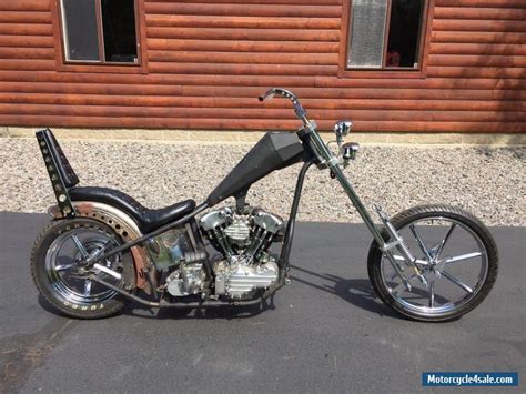 1947 Harley-davidson Knucklehead chopper for Sale in Canada