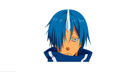 Souei That Time I Got Reincarnated As A Slime Boy Face Minimalist