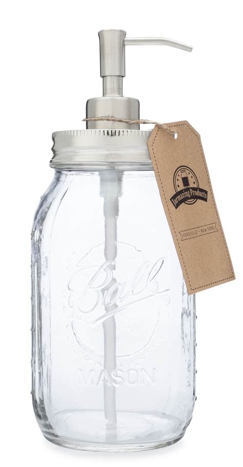 Mason Jar Soap Dispenser