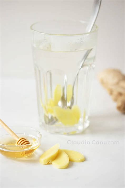 Quick and Easy Ginger Water Recipe ☕ Claudia Canu