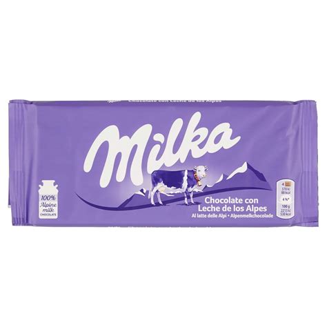 Amazon Milka Alemania Alpenmilch Chocolate Con Leche Paquete