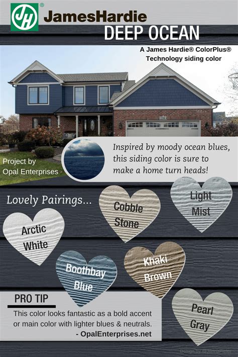 Deep Ocean – James Hardie Siding Colors | Opal Exteriors