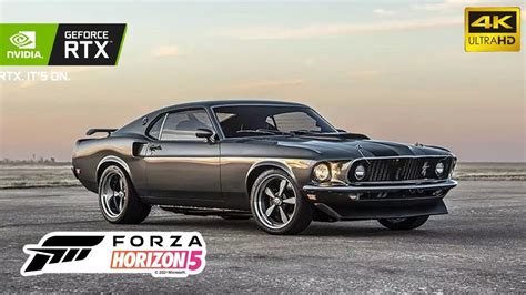 Driving John Wick Car Ford Mustang Mach Forza Horizon