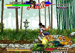 Screenshot of Ninja Master's (Arcade, 1996) - MobyGames