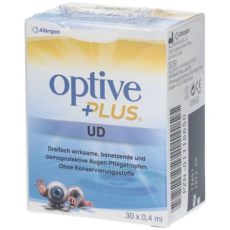 Optive Plus UD Augentropfen 30x0 4 Ml Shop Apotheke