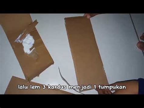 Membuat Kalender Dari Kardus Youtube