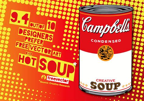 Pop Art Soup Vector Art & Graphics | freevector.com