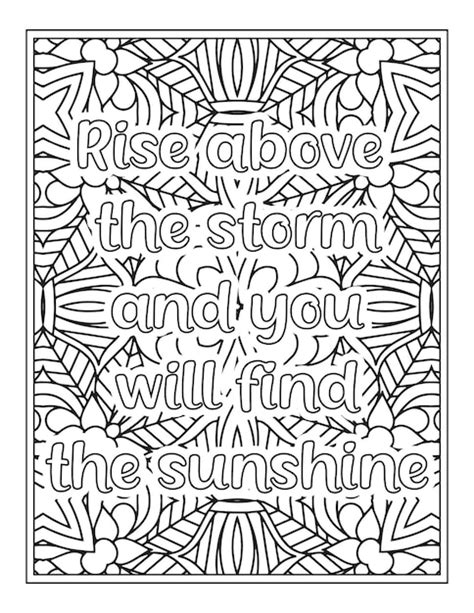 Inspirational Quote Coloring Pages 3 Pages 56 Off