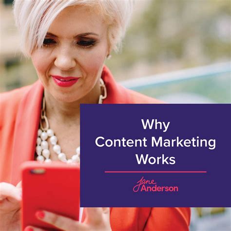 Why Content Marketing Works — Jane Anderson Growth Strategist