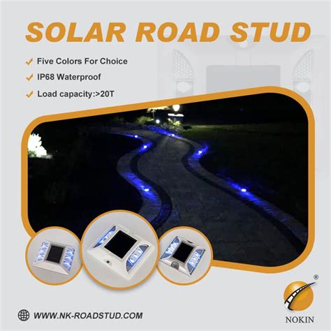 Bi Directional Led Solar Road Stud For Sale Nokin Solar Road Studs