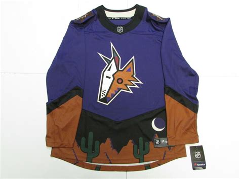 ARIZONA COYOTES FANATICS REVERSE RETRO BREAKAWAY HOCKEY JERSEY EBay