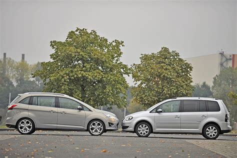 Erster Vergleich Ford Grand C Max Gegen VW Touran Bilder Autobild De