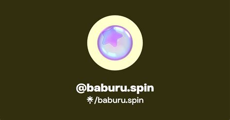 Baburu Spin Instagram TikTok Linktree