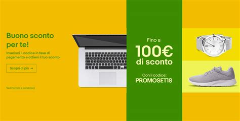 EBay Ulteriore Sconto Del 10 Con Il Codice PROMOSET18 GiovaTech