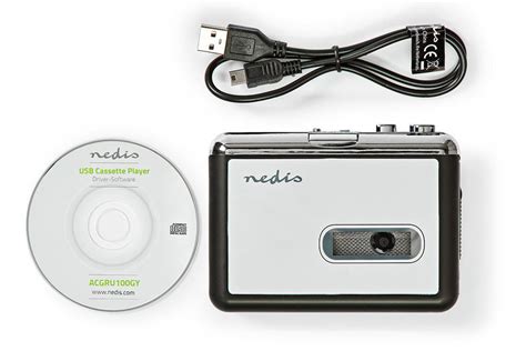 Portable cassette player with USB