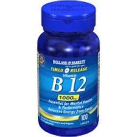 Compare Prices For Holland Barrett Timed Release Vitamin B12 1000mcg