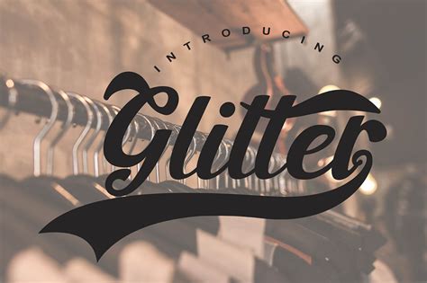 Glitter - Free Font - Dealjumbo