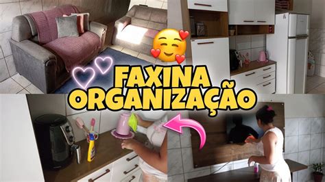 FAXINA COMPLETA CASA LIMPISSIMA E ORGANIZADA MOTIVAÇÃO DE LIMPEZA