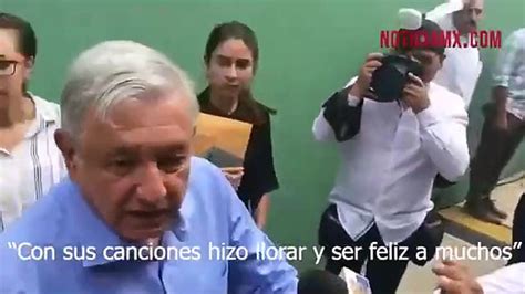 Amlo Lamenta La Muerte De Joséjosé Vídeo Dailymotion