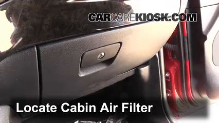 Cabin Air Filter Replacement Dodge Durango Rt L V