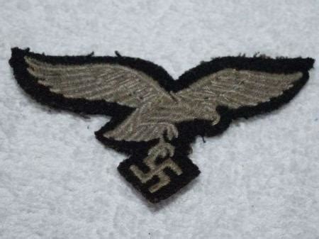 26 Excellent Original 1930s WW2 German Luftwaffe Cap Eagle On Black