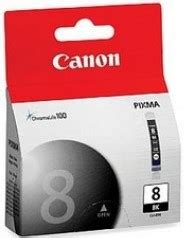 Canon CLI 8 Black Ink Cartridge For Use With Canon Pixma IP 4200 Can