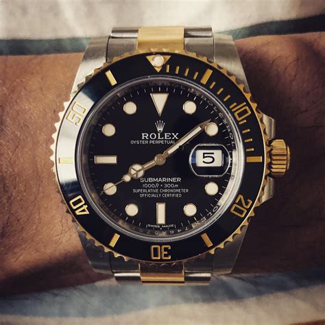 Rolex Submariner Black And Gold