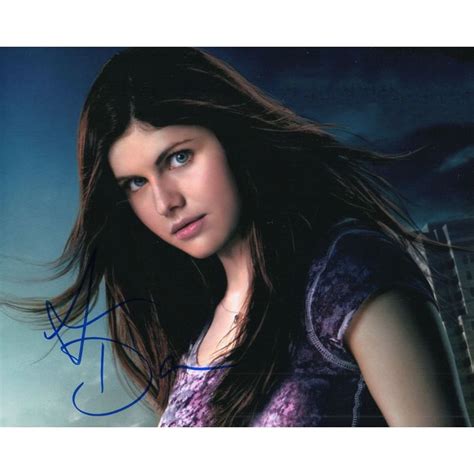 Autographed Alexandra Daddario X Photo Signed Sexy On Ebid United