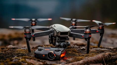 Premium Photo | A Photo of a Drone with Camera and Remote Control for ...