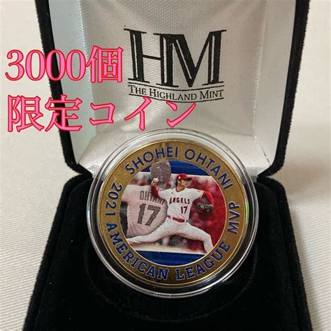 2021年大谷翔平 選手 Al Mvp獲得記念ゴールドコイン 数量限定：3 000個 入手困難即 品メジャーリーグ｜売買されたオークション