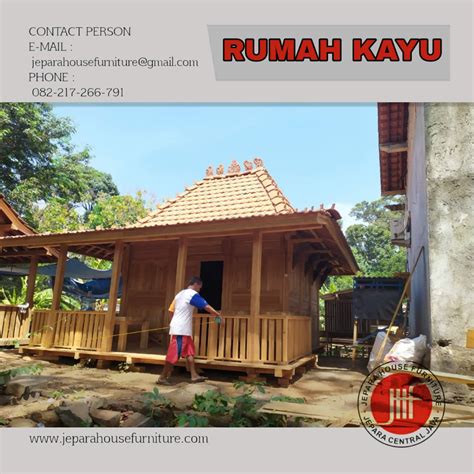 Jual Rumah Kayu Jakarta Tukang Kayu Online