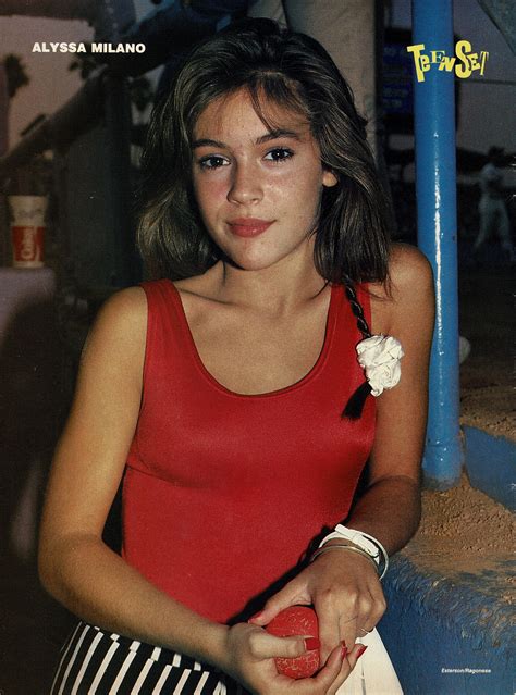 Pin On Alyssa Milano 1980s