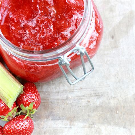 Recette Confiture Fraise Rhubarbe Au Thermomix