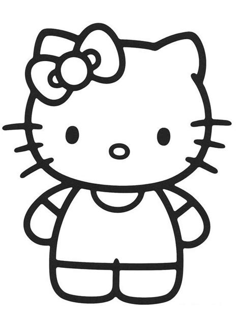 Hello Kitty Hello Kitty Colouring Pages Cat Coloring Book Coloring