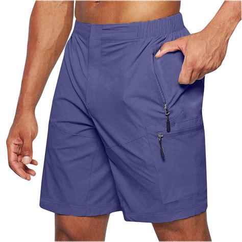 OGLCCG Men S Cargo Shorts Quick Dry Elastic Waist Outdoor Hiking Shorts