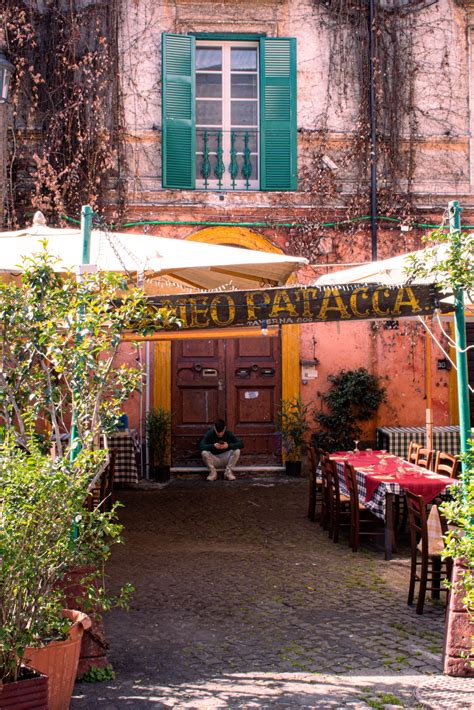 25 Best Restaurants In Trastevere Rome: A Food Lovers Guide - Dream ...