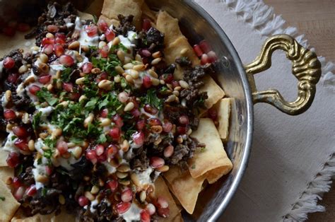 My Version Of Fatteh Middle Eastern Style Beef And Eggplant With Yogurt