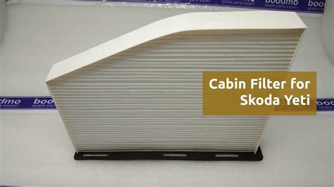 Cabin Filter For Skoda Yeti YouTube