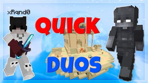 Quick Bedwars Duos In NetherGames Ft XRqnd0 Minecraft Chinnu0